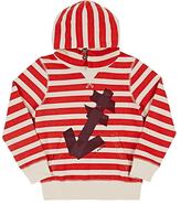 Thumbnail for your product : Scotch Shrunk STRIPED COTTON HOODIE