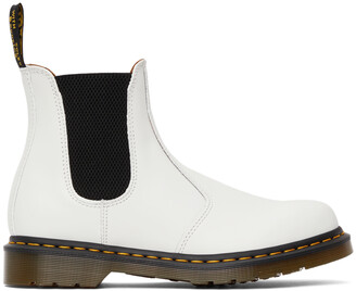 Dr. Martens Men's White Boots | ShopStyle
