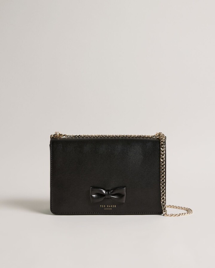 Ted Baker Baeleen Bow Detail Leather Crossbody Bag ShopStyle