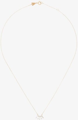 Adina Reyter 14K Yellow Gold Stack Curve Diamond Necklace
