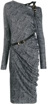 Thumbnail for your product : Versace belted detail midi dress