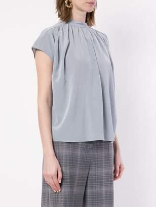 TOMORROWLAND pleated short sleeve blouse