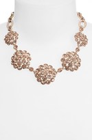 Thumbnail for your product : Anne Klein Crystal Cluster Frontal Necklace