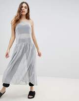Thumbnail for your product : Monki Apron Neck Midi Dress