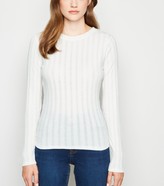 Thumbnail for your product : New Look Ribbed Long Sleeve T-shirt