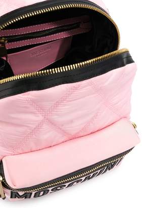 Moschino quilted backpack