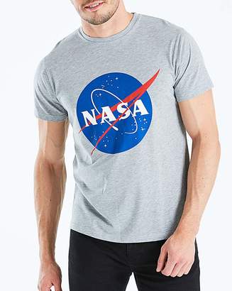 NASA Grey Marl T-Shirt Long