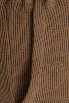 Thumbnail for your product : Monrow Waffle-knit cotton-blend track pants