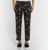 Thumbnail for your product : Off-White Floral-Jacquard Trousers