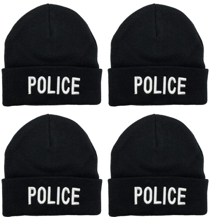 police skull cap