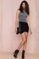 Thumbnail for your product : Nasty Gal Factory Wrapped Up Knit Skirt