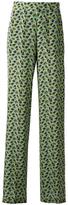Etro floral print flared trousers 