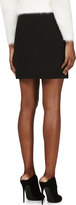 Thumbnail for your product : Stella McCartney Black Embroidered Portait Skirt