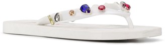 Marni Crystal-Embellished Flip Flops