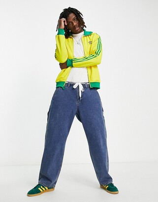 adidas adicolor Soccer Nations World Cup Brazil track top in yellow -  ShopStyle Jackets