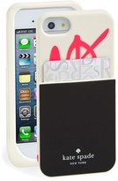 Thumbnail for your product : Kate Spade 'glasses' pocket iPhone 5 & 5s case