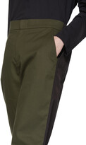 Thumbnail for your product : MONCLER GENIUS Moncler Genius 5 Moncler Green & Black Nylon Trousers