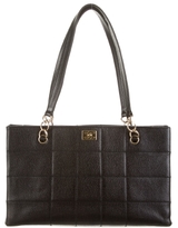 Thumbnail for your product : Chanel Square Quilt Caviar Tote