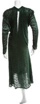 Thumbnail for your product : Akris High-Low Patterned Dress