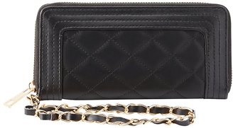 Charlotte Russe Quilted Wristlet Wallet