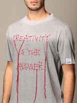Thumbnail for your product : Golden Goose cotton T-shirt with writing