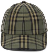 Thumbnail for your product : Burberry Icon Check cotton baseball cap