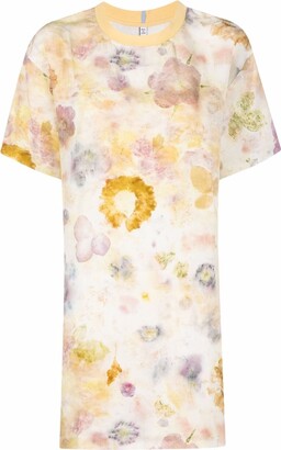 McQ floral print T-shirt dress