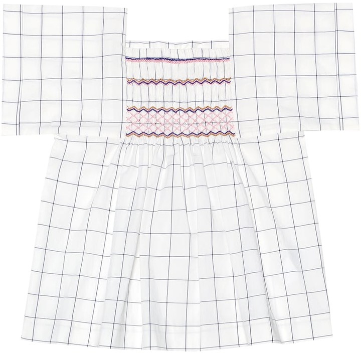 Bonpoint Pays checked cotton top Bonpoint Pays checked cotton top