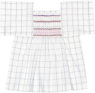 Bonpoint Pays checked cotton top Bonpoint Pays checked cotton top