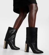 Thumbnail for your product : Jimmy Choo Rydea leather ankle boots