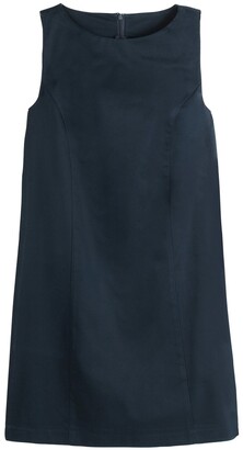 La Redoute Collections Sleeveless Tunic Shift Mini Dress in Cotton