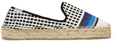 Thumbnail for your product : Soludos + Lemlem Lula Printed Canvas Espadrille