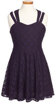 Thumbnail for your product : Sally Miller Couture Lace Skater Dress (Big Girls)