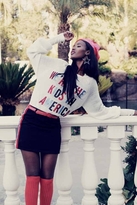 Thumbnail for your product : Wildfox Couture American Kids Pfeiffer Sweater in White