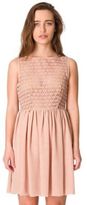 Thumbnail for your product : American Apparel RSACF300DL Sleeveless Lace Chiffon Dress