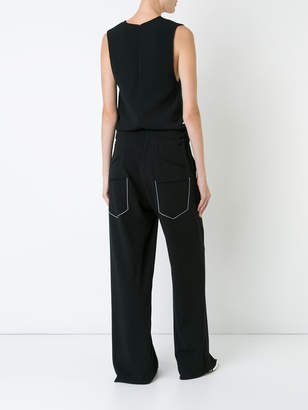 Bassike slouchy tailored jumpsuit