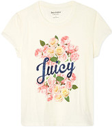 Thumbnail for your product : Juicy Couture Roses logo t-shirt 7-14 years