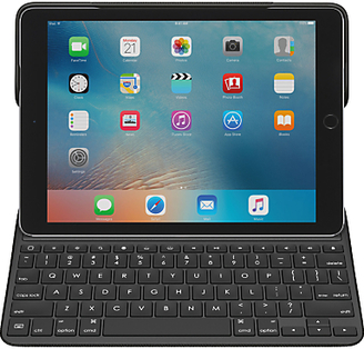 Logitech Create Backlit Keyboard Case for iPad Pro 9.7 with Pencil Holder and Smart Connector, Black