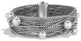 Thumbnail for your product : David Yurman Sixteen-Row Chain Bracelet with Pearls