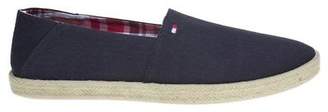 Tommy Hilfiger New Mens Blue Granada Canvas Shoes Slip On
