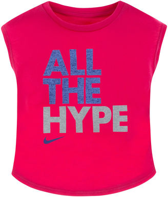 Nike All Hype Short-Sleeve Tee - Toddler Girls 2t-4t