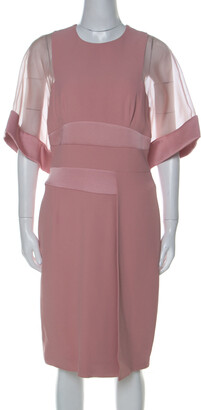 pink blush cocktail dress