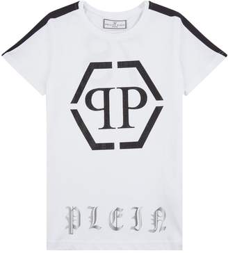 Philipp Plein Embellished Logo T-Shirt