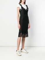 Thumbnail for your product : Gold Hawk Lace Trim Sleeveless Dress
