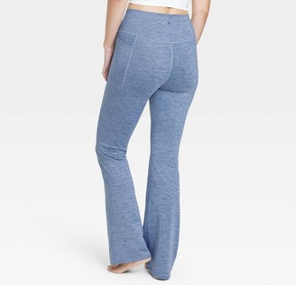 Women's Ultra High-Rise Flare Leggings - All in Motion™ Heathered Blue XS -  Long - ShopStyle