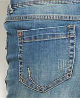Thumbnail for your product : INC International Concepts Embellished Boyfriend Jeans, Medium Blue Wash