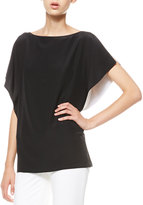 Thumbnail for your product : Ralph Lauren Black Label FAYETTE TOP W WHITE CONTRASt