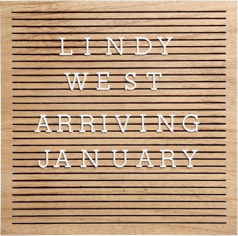 Pearhead PearheadWoodenLetterboard