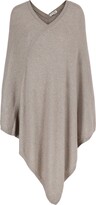 Thumbnail for your product : Tirillm "Anine" Big Cashmere Poncho - Beige Melange