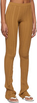 Thumbnail for your product : Marco Rambaldi SSENSE Exclusive Brown Knit Lounge Pants